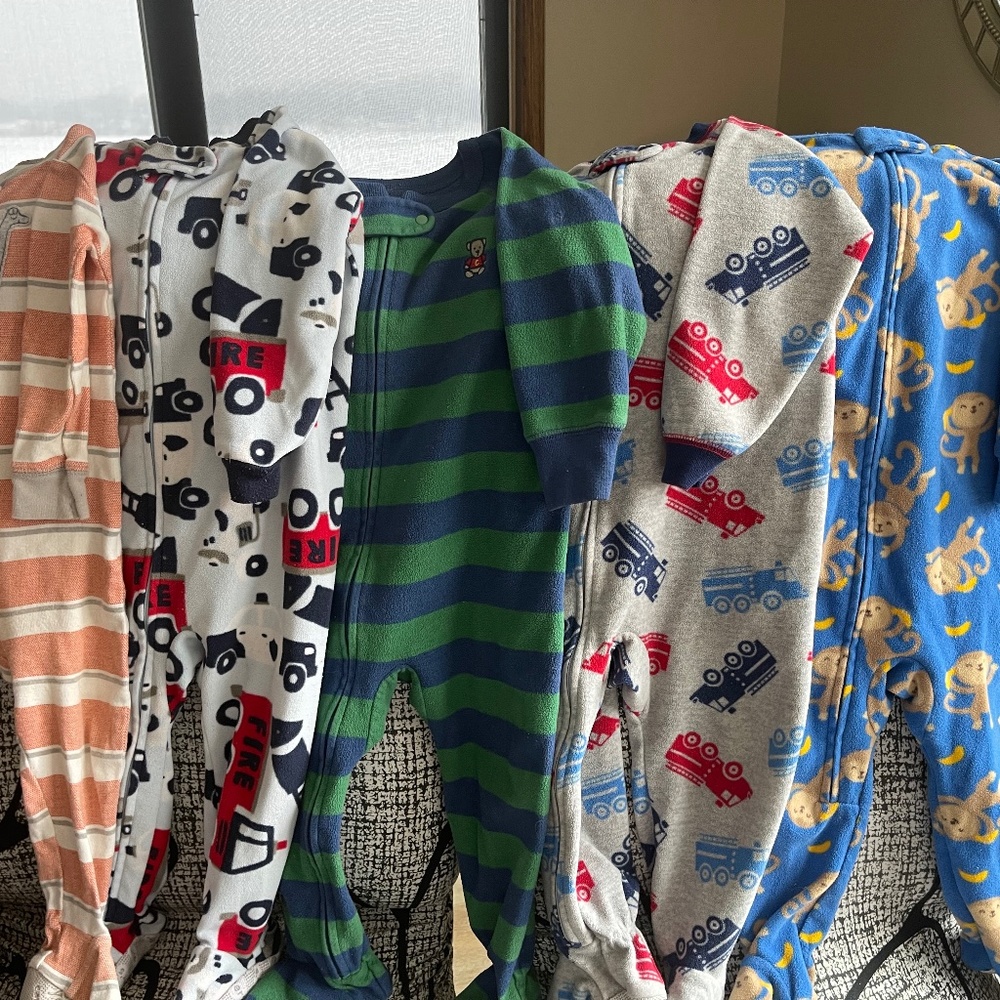 Carter’s footie pajamas